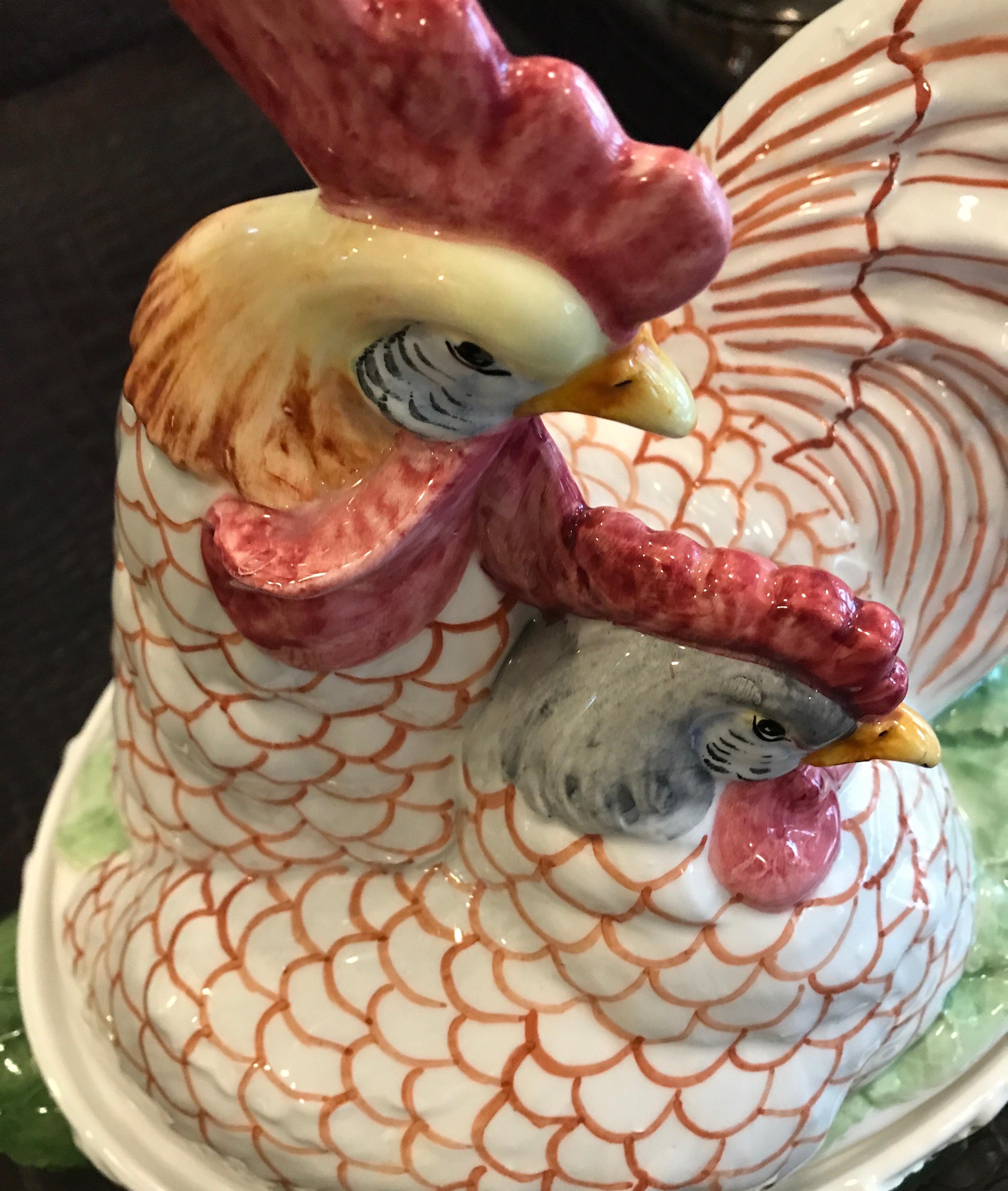 rooster tureen