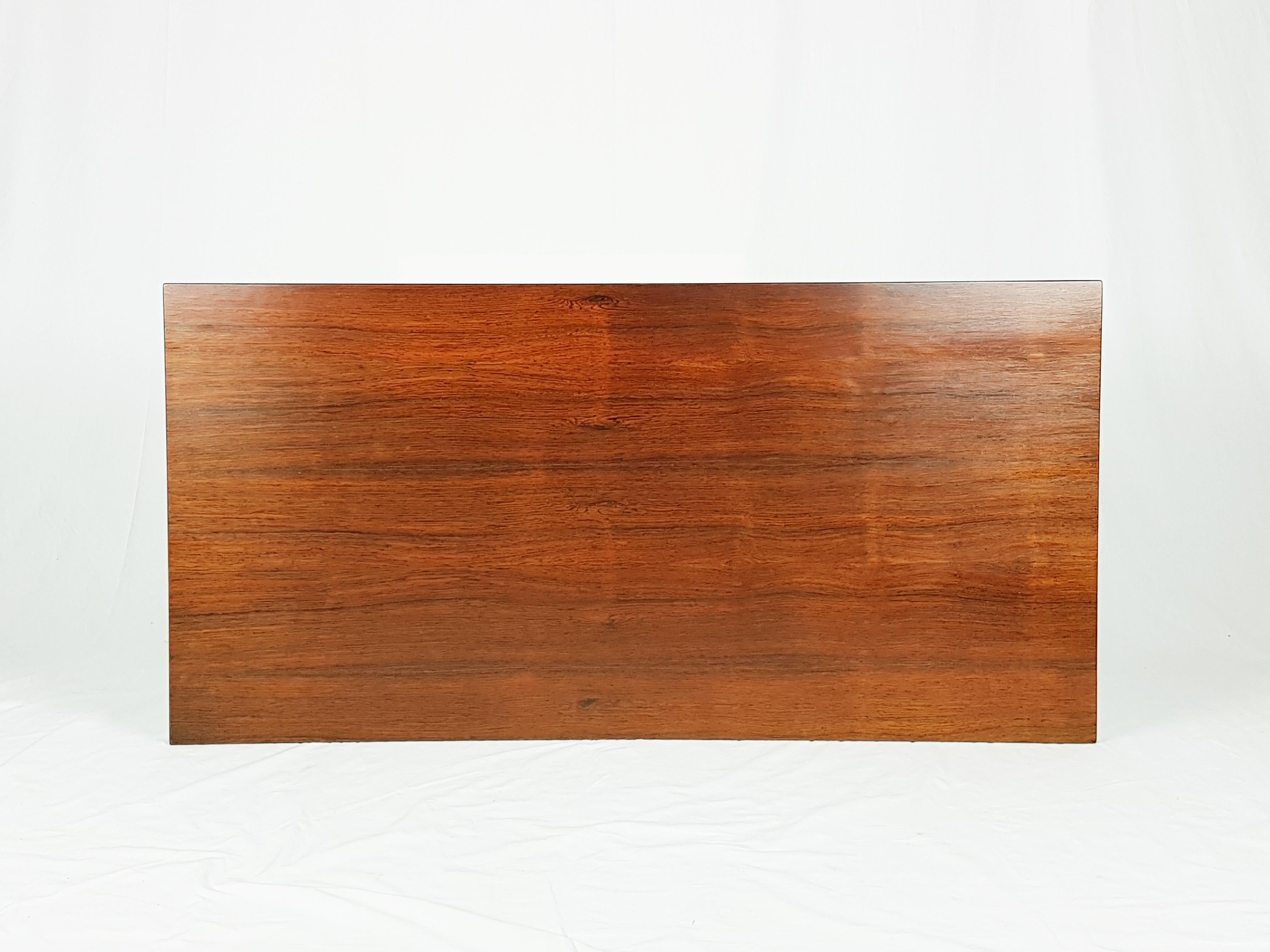 Italian Stained Wooden 1960s Coffee Table by Gianfranco Frattini for Bernini 3