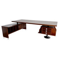 Italian Rosewood Partner's Desk