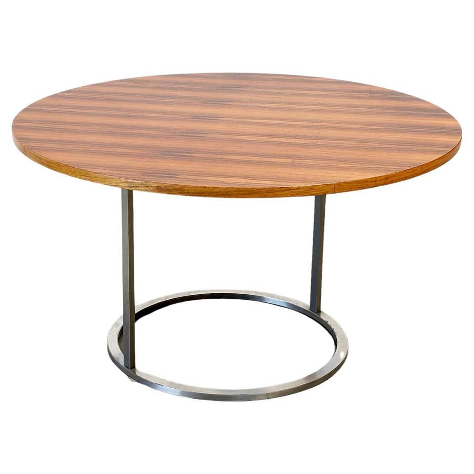 Wooden Clear Transparent Round Resin Table For Sale at 1stDibs