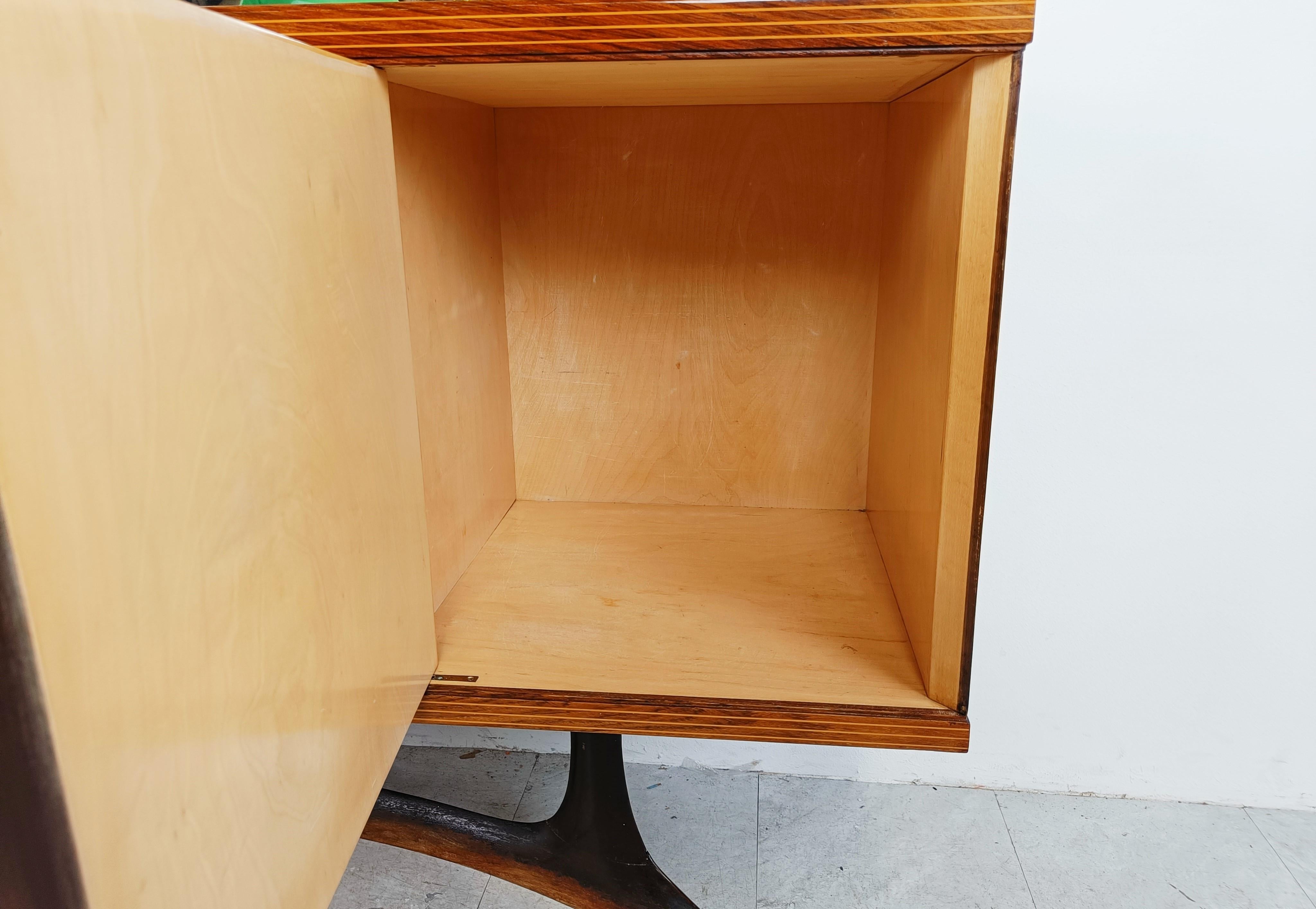 Italian Rosewood sideboard by Vittorio Dassi for Lissone, 1950s For Sale 2