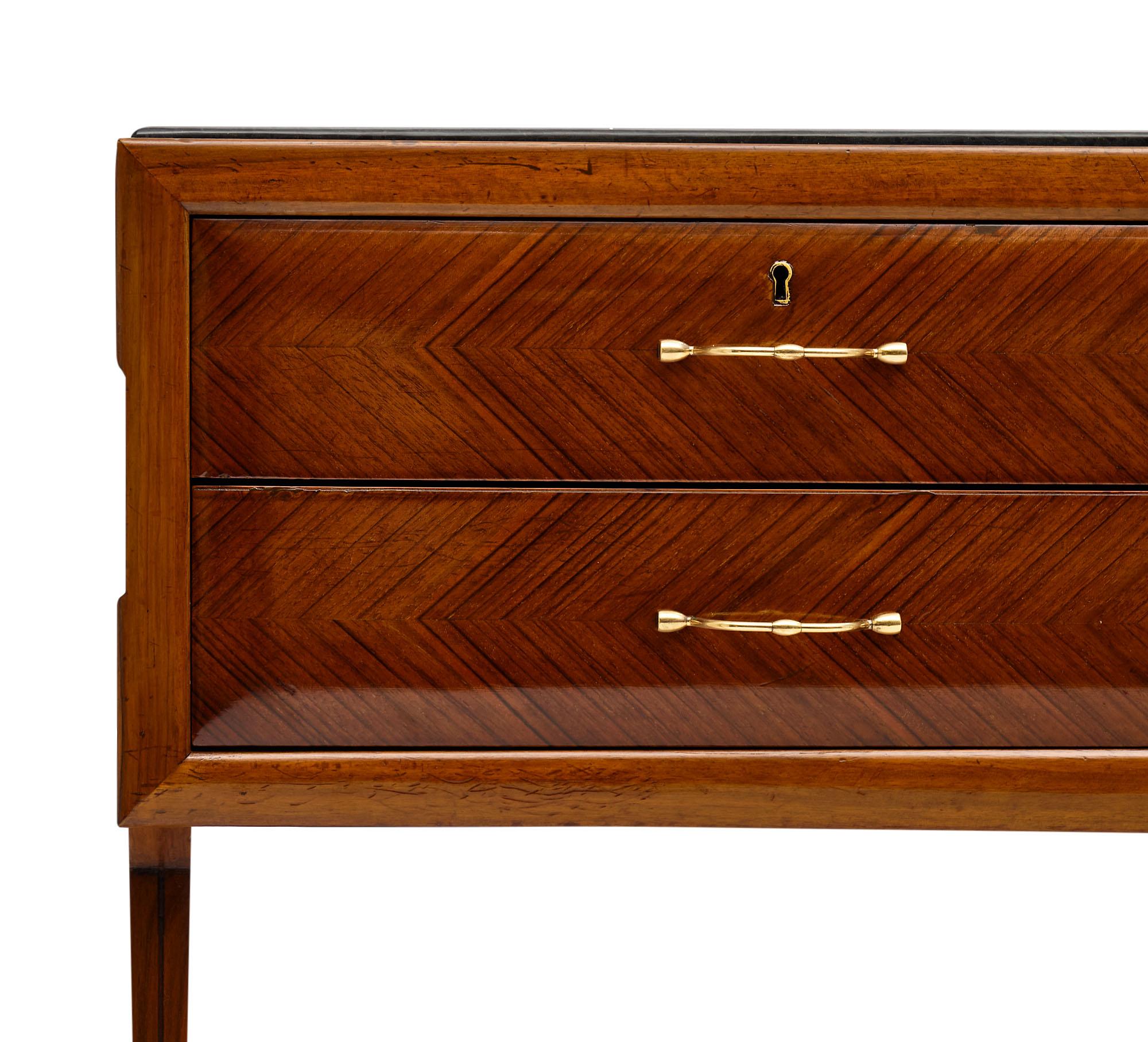 Mid-20th Century Italian Rosewood Vintage Sideboard