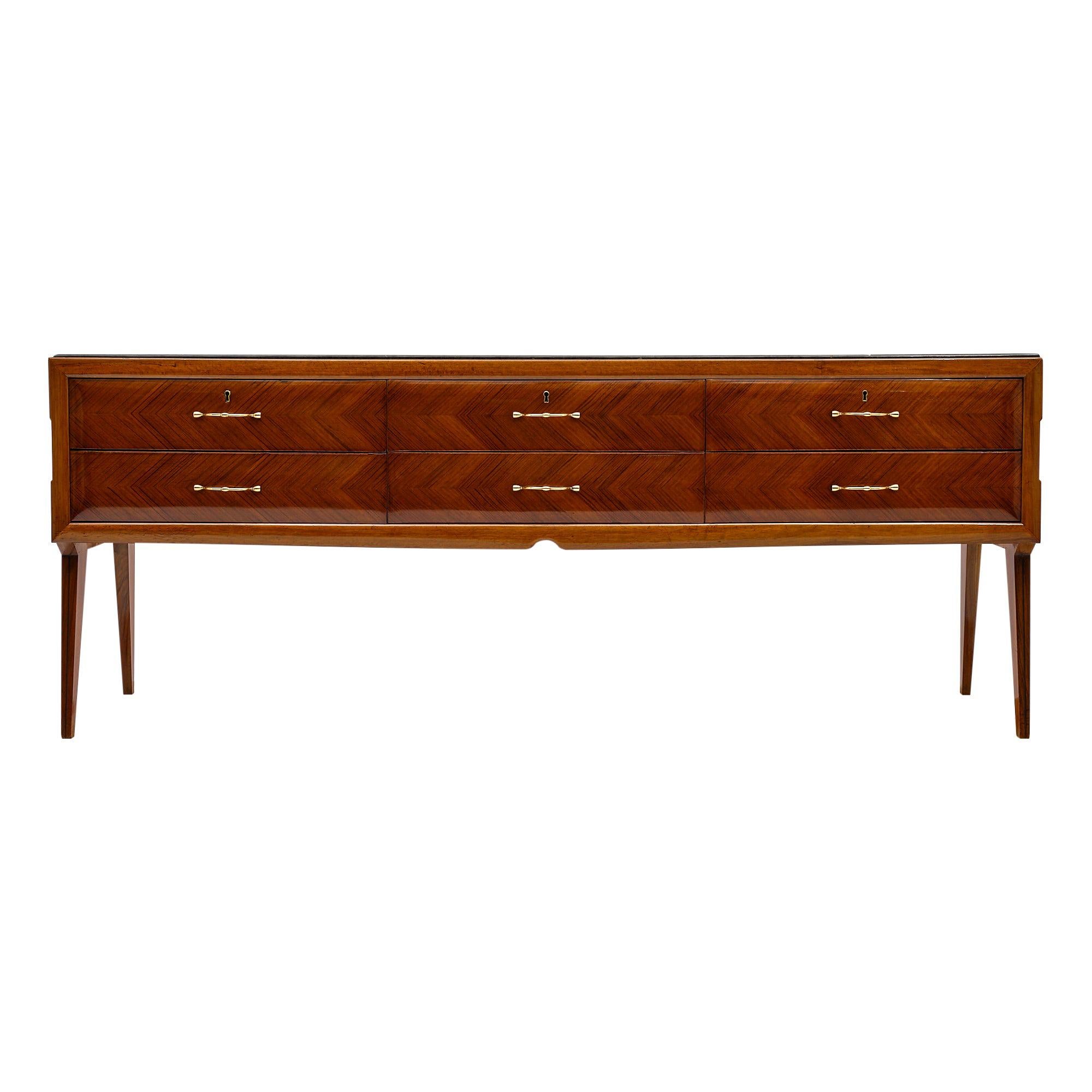 Italian Rosewood Vintage Sideboard