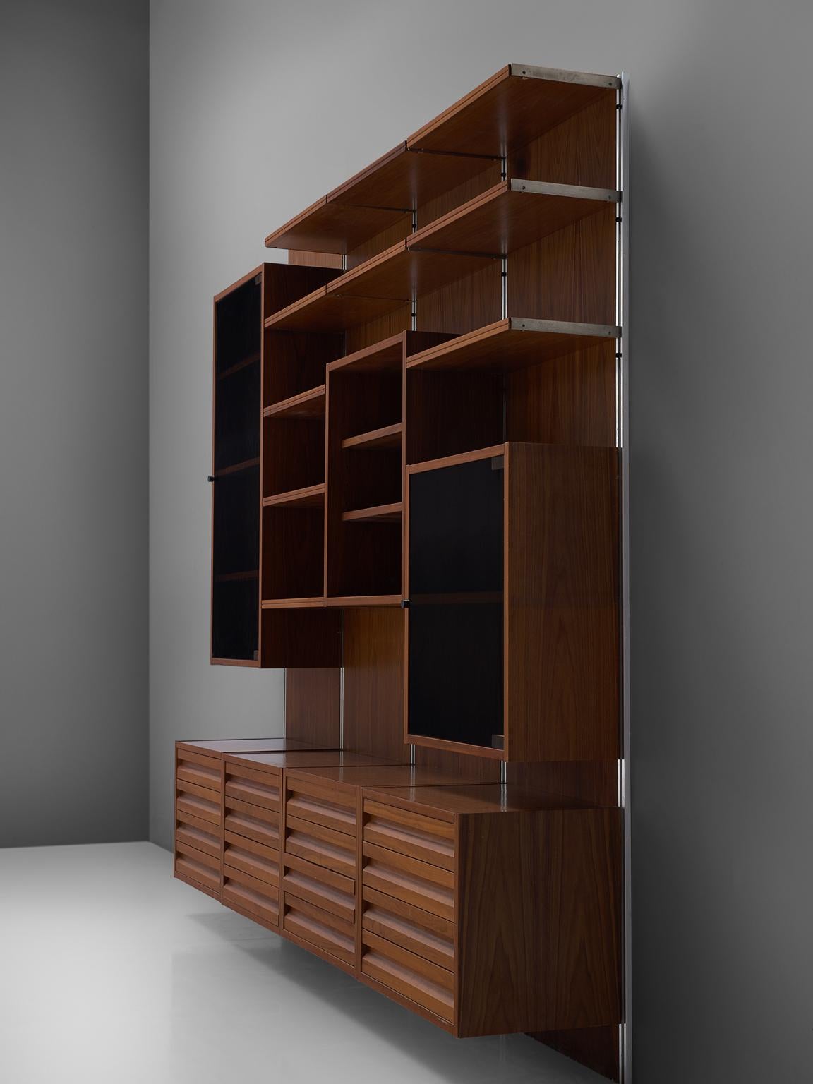 rosewood wall unit