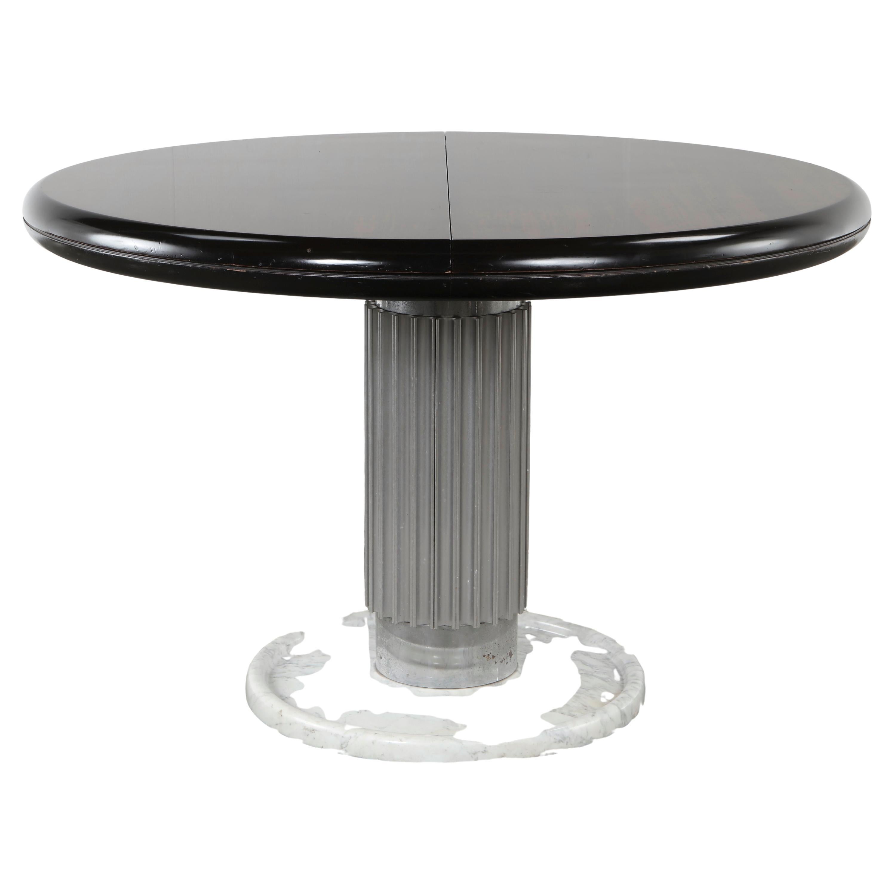 Italian Round Dining Table in the style of Christian Krass, 1960s