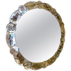 Italian Round Venetian Mirror