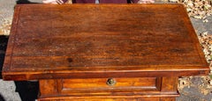 Italian Rustic Baroque Tuscan Table with Marquetry 17th Century
