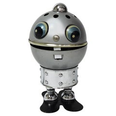 Vintage Italian Satco Robot Lamp, 1970s