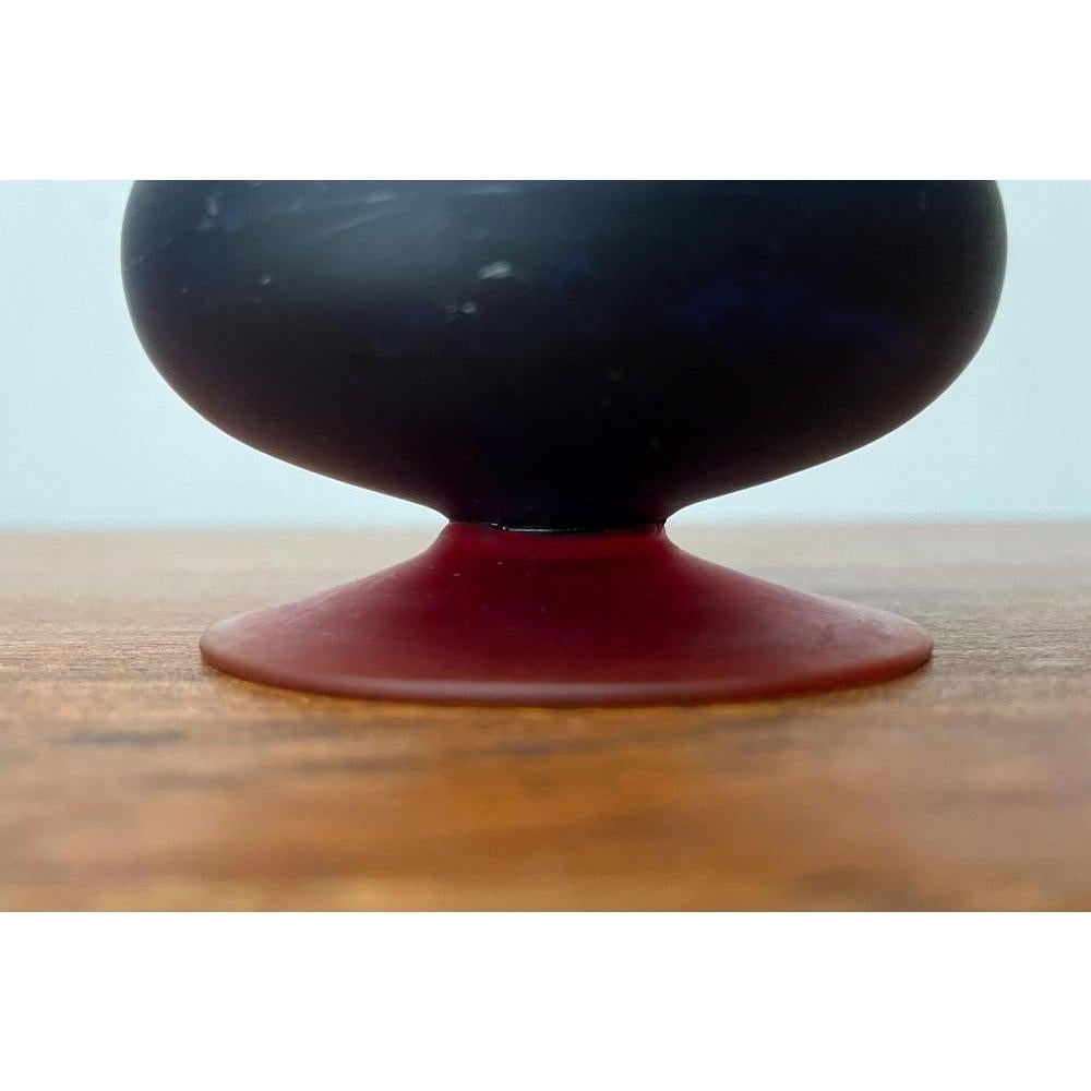 Vaso in vetro satinato italiano attribuito a Carlo Moretti in vendita 4