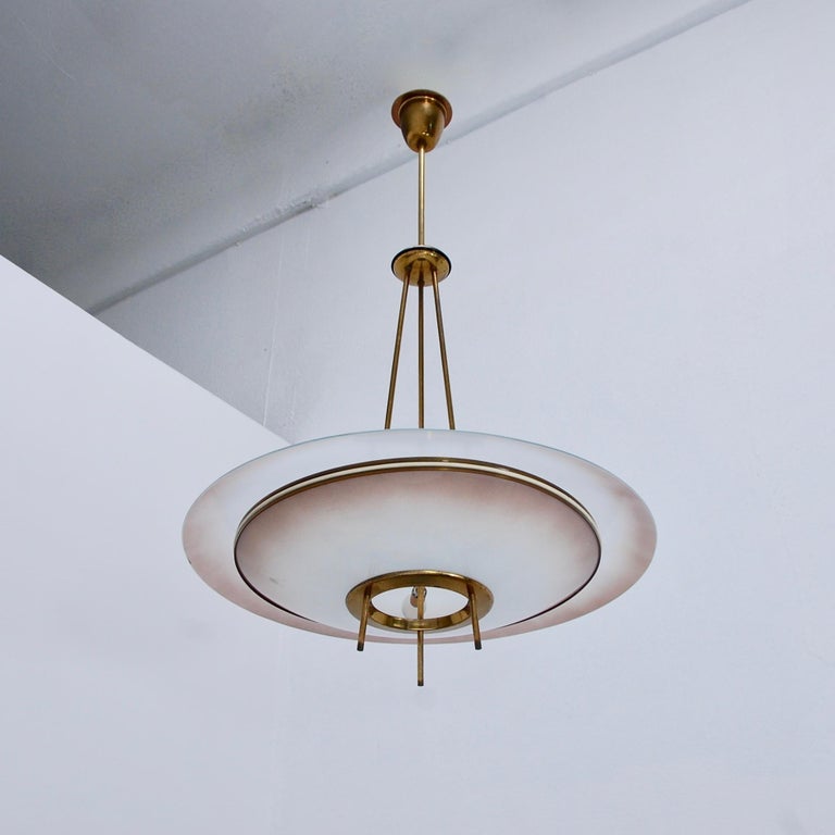 Italian Saucer Pendant at 1stDibs