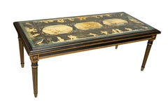 Italian Scagliola Decorated Coffee Table