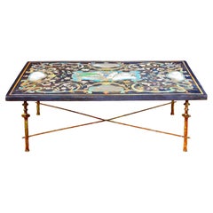 Italian Scagliola Top Coffee Table