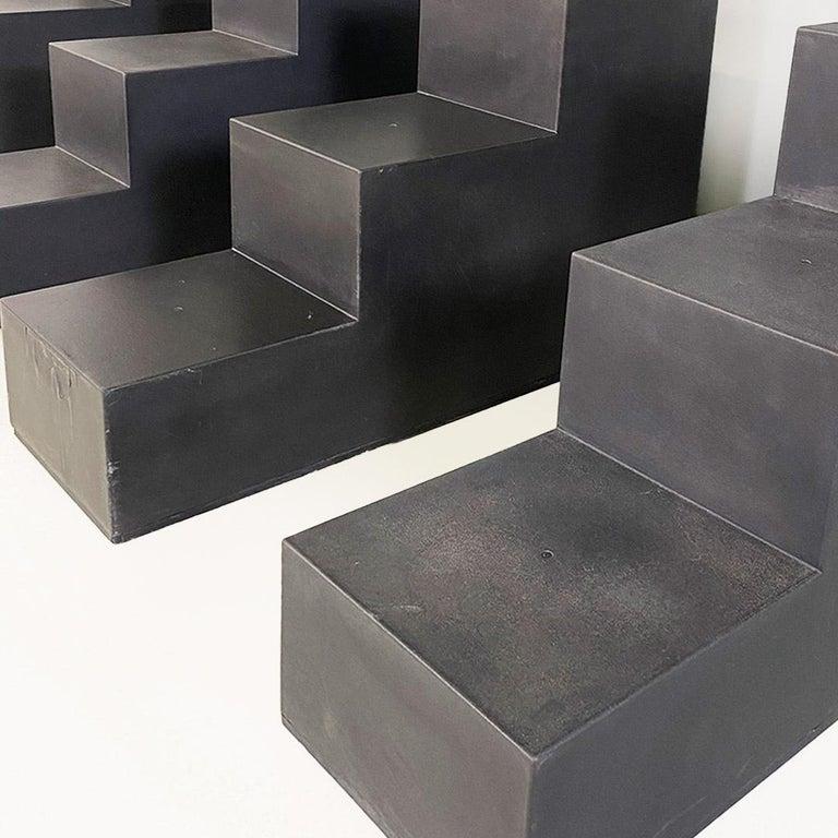Late 20th Century Tables basses italiennes Scala, les Gli Scacchi, Mario Bellini pour B&B Italia 1971 en vente