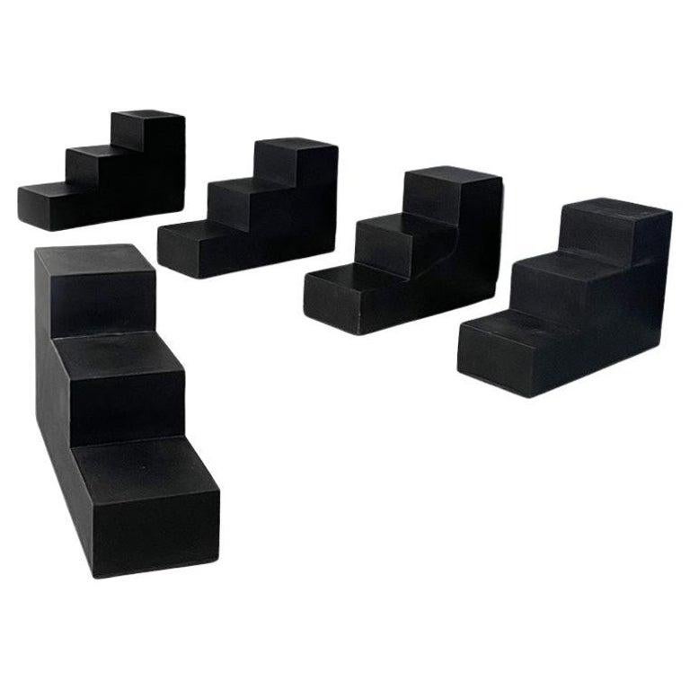 Italian Scala coffee tables, the Gli Scacchi, Mario Bellini for B&B Italia 1971
