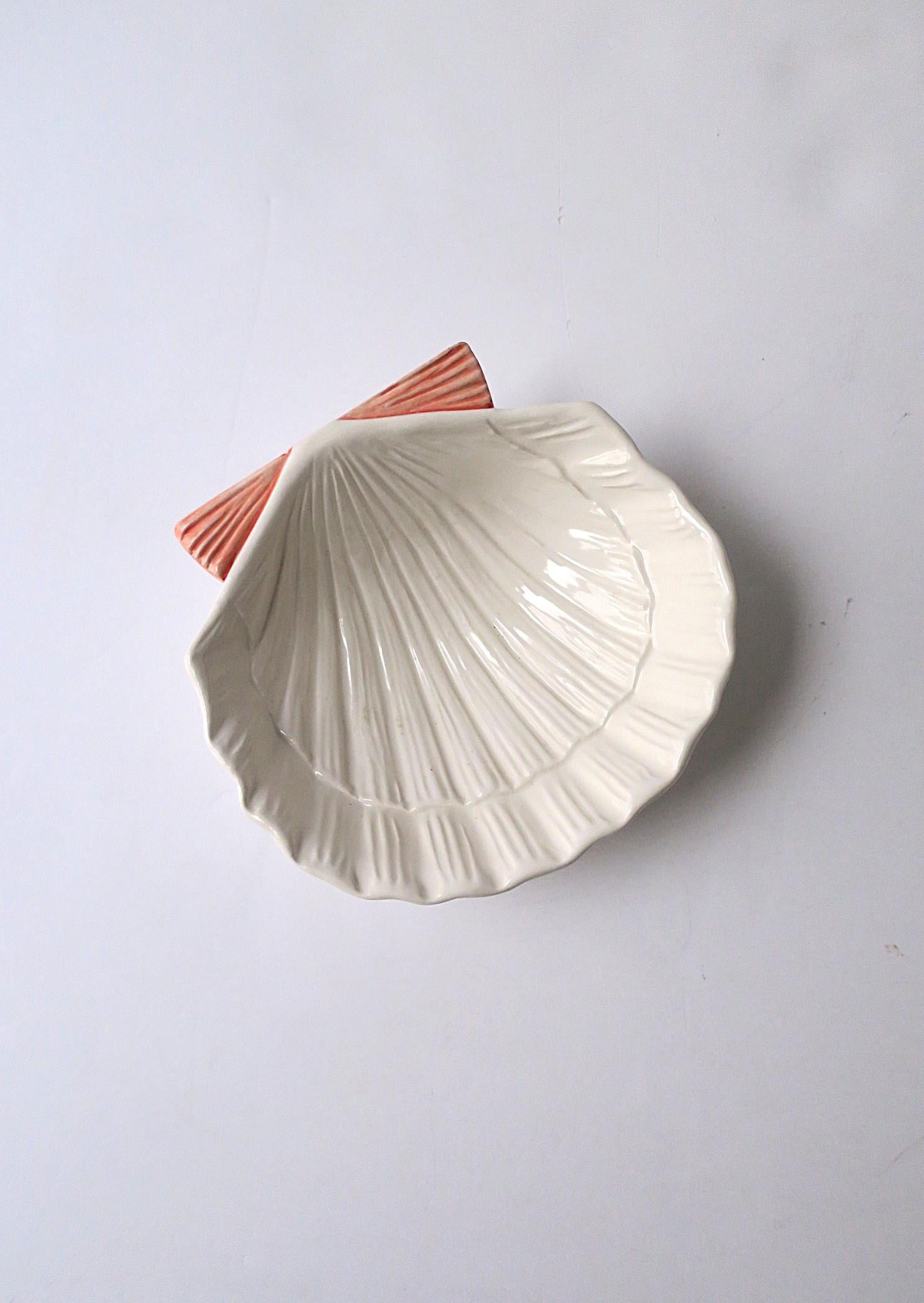 Italian Scallop Seashell Bowl For Sale 1