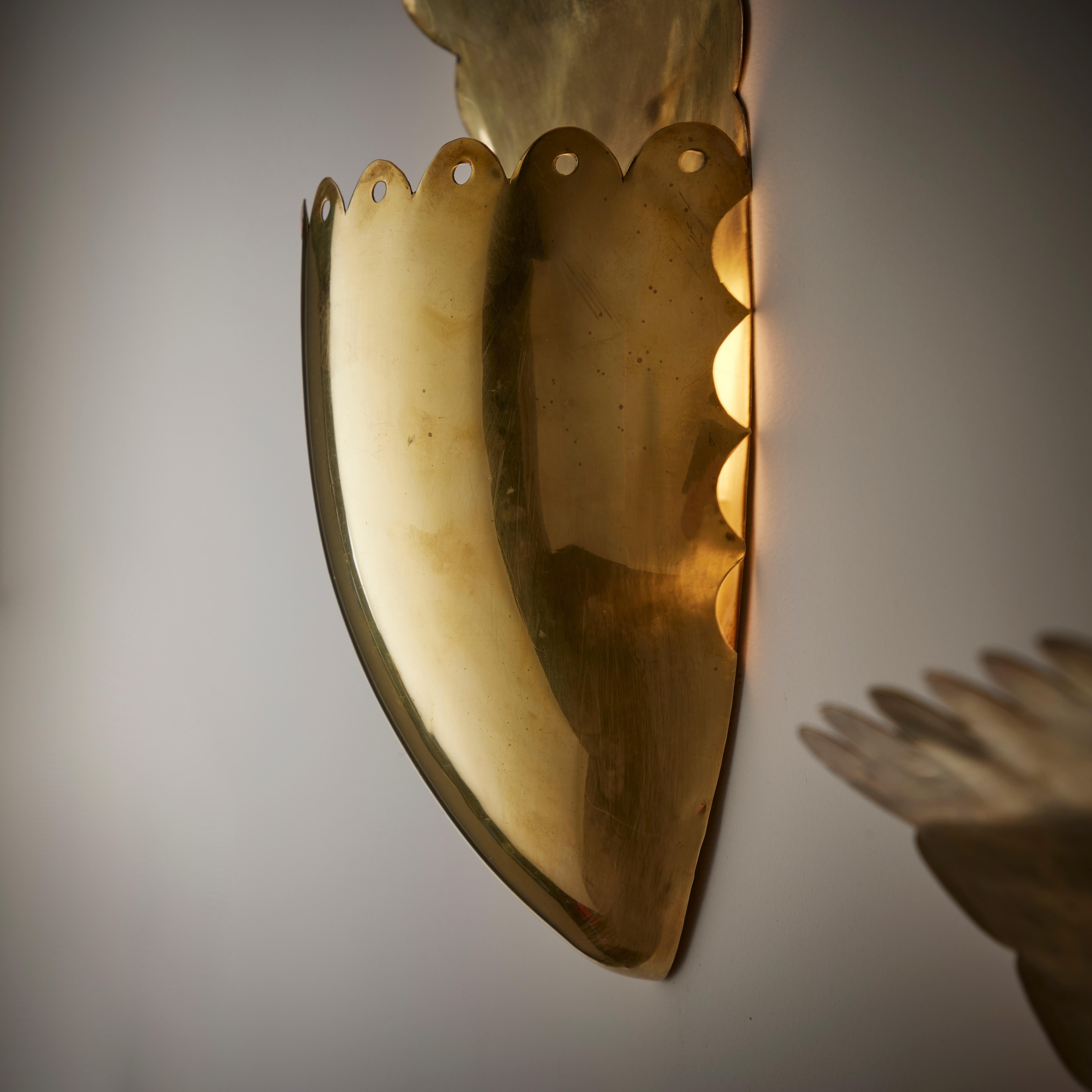 Italian Scalloped Sconce 5