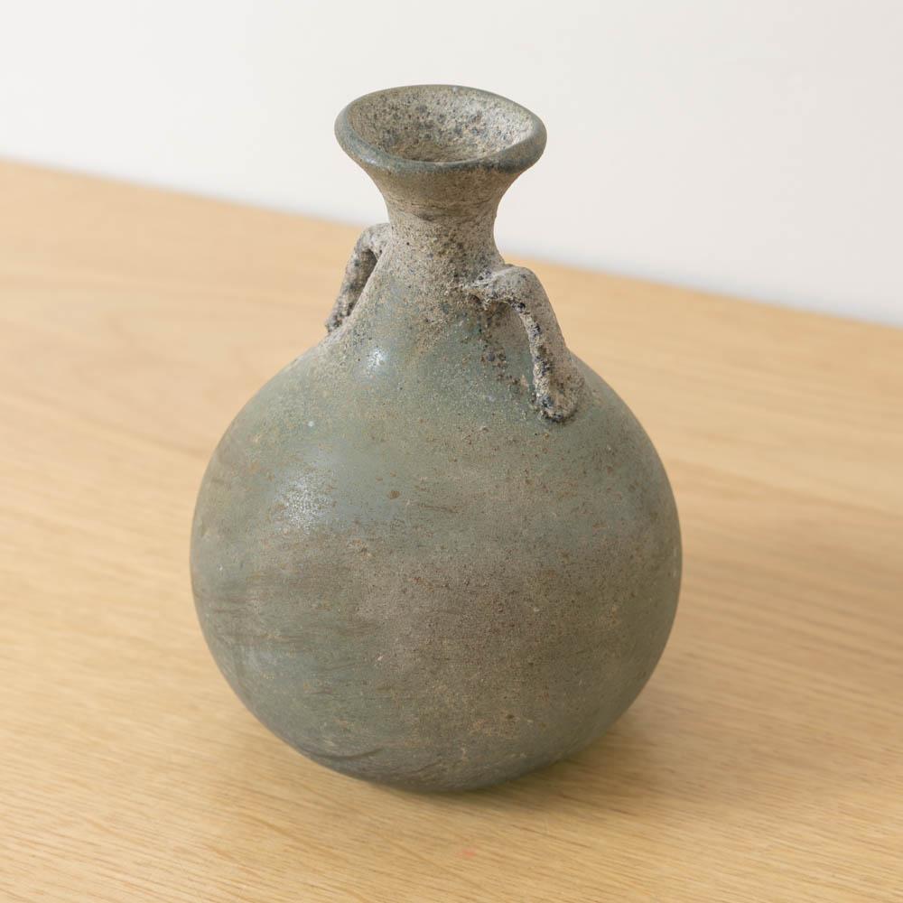 Italian Scavo Glass Vase For Sale 3