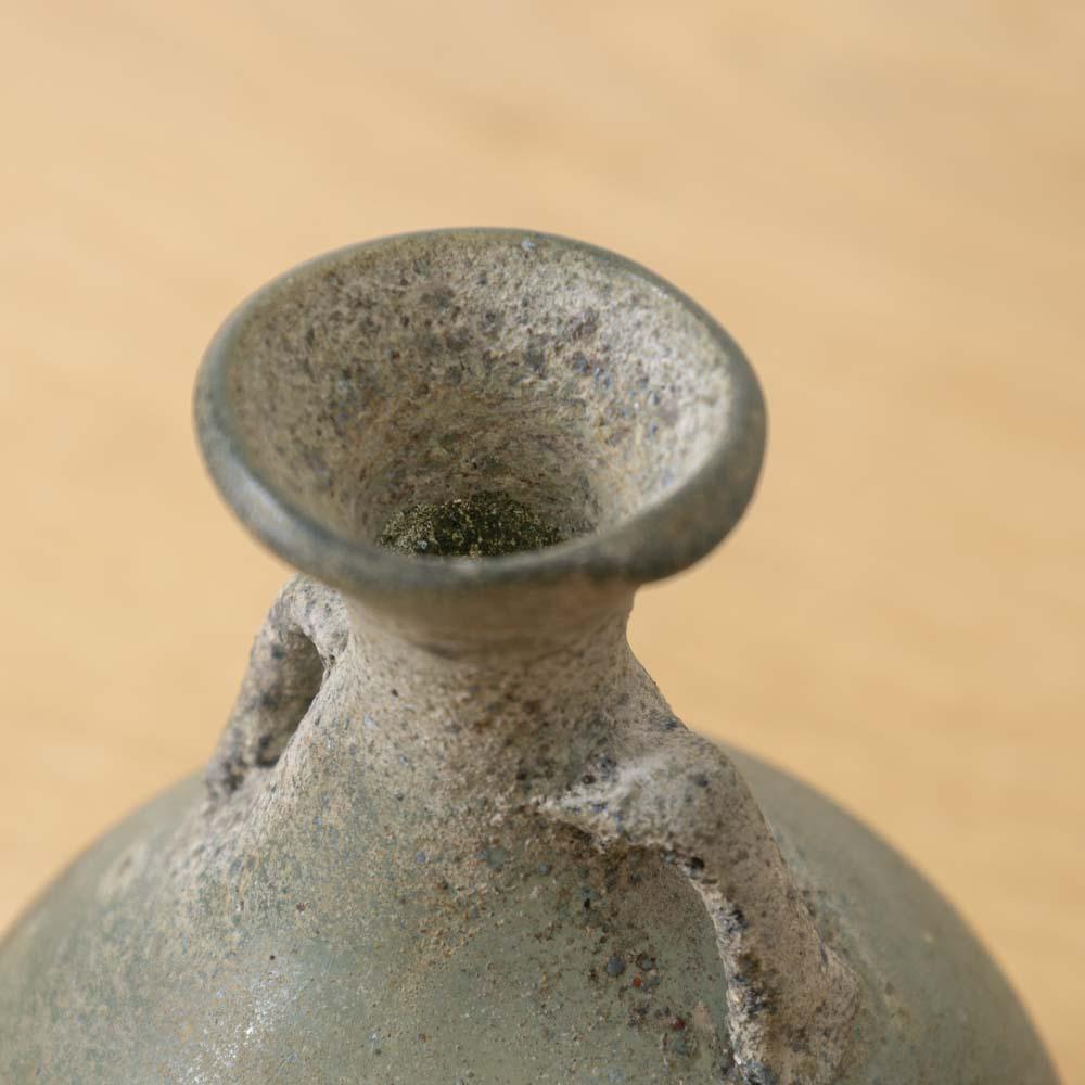 Italian Scavo Glass Vase For Sale 4