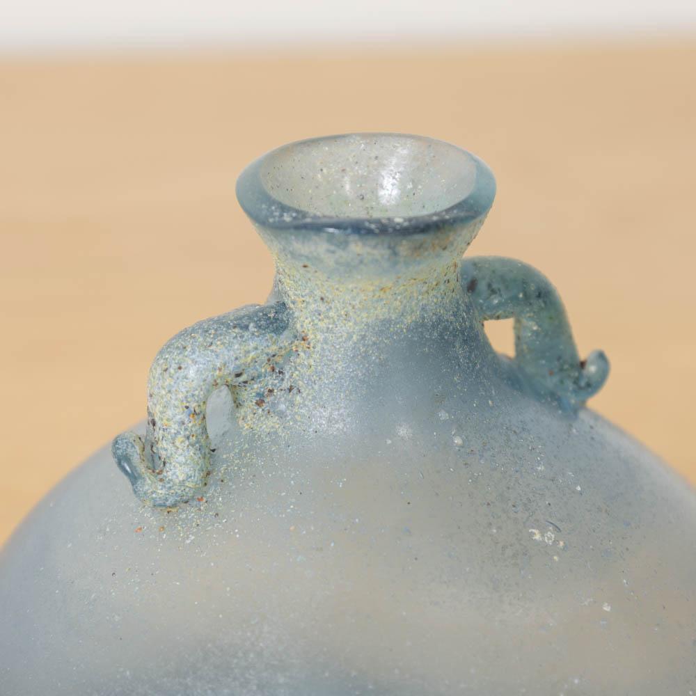 Vaso di vetro Scavo italiano in vendita 2