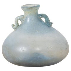 Italian Scavo Glass Vase