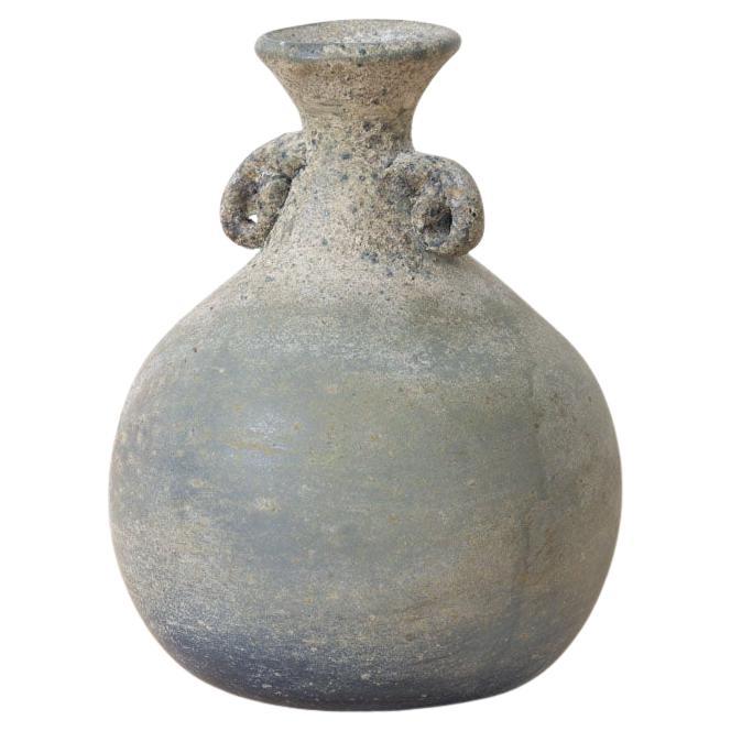 Italian Scavo Glass Vase