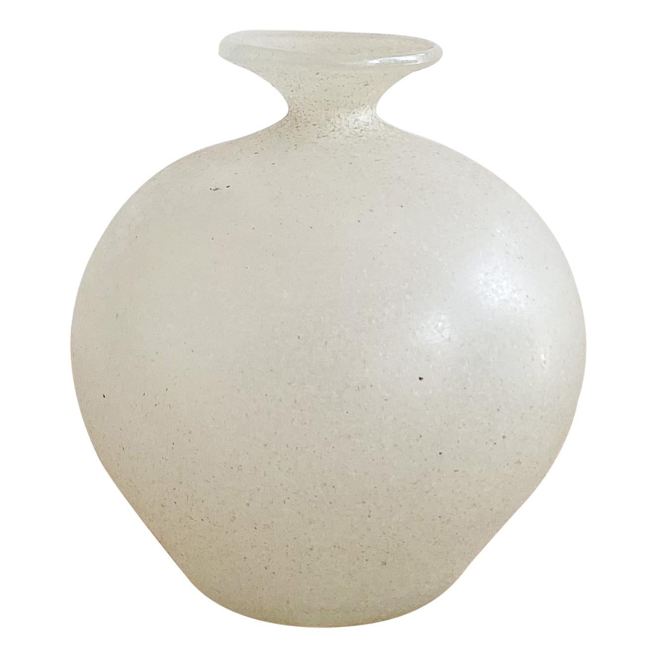 Italian Scavo Style Bud Vase