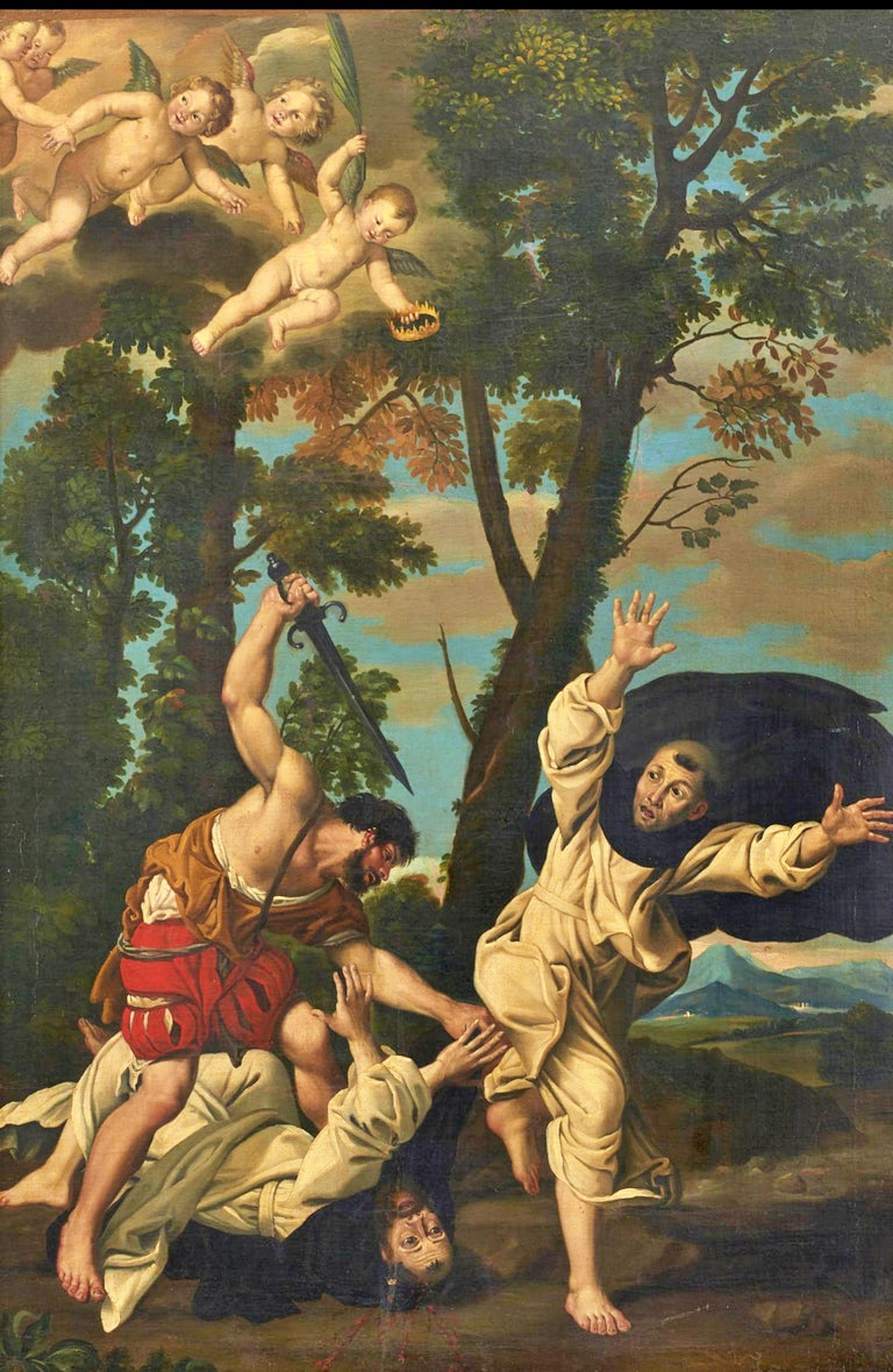 Baroque Italian School according to Domenichino 18th century  