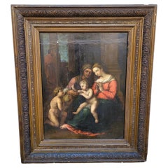Scuola italiana, Madonna del Divino Amore, su tavola, XVII-XVIII secolo