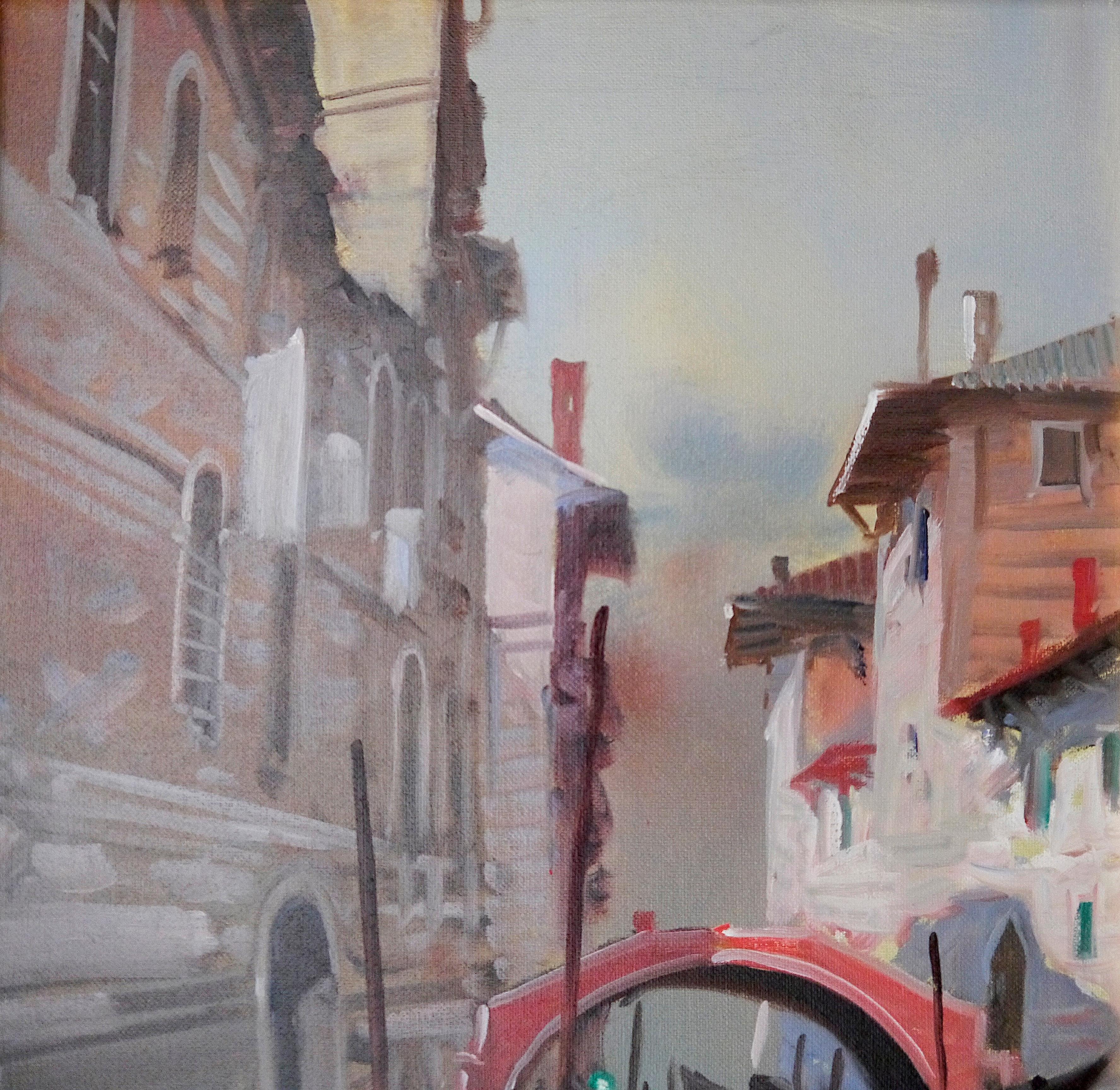 Landscape _ Venice - from A. Marangoni

A. Marangoni is an Italian painter (born in XIX) who worked in the twentieth century. Talented artist from Turin who studied in Paris, Vienna and London. He loved to travel but spent most of his life in