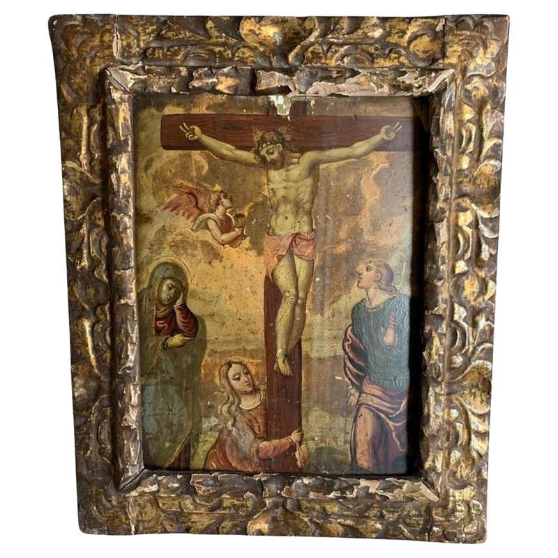 19th Century Mexican Painting Of Christ And The Virgin Mary At 1stDibs 19th-century-mexican-painting-of-christ-and-the-virgin-mary-at-1stdibs