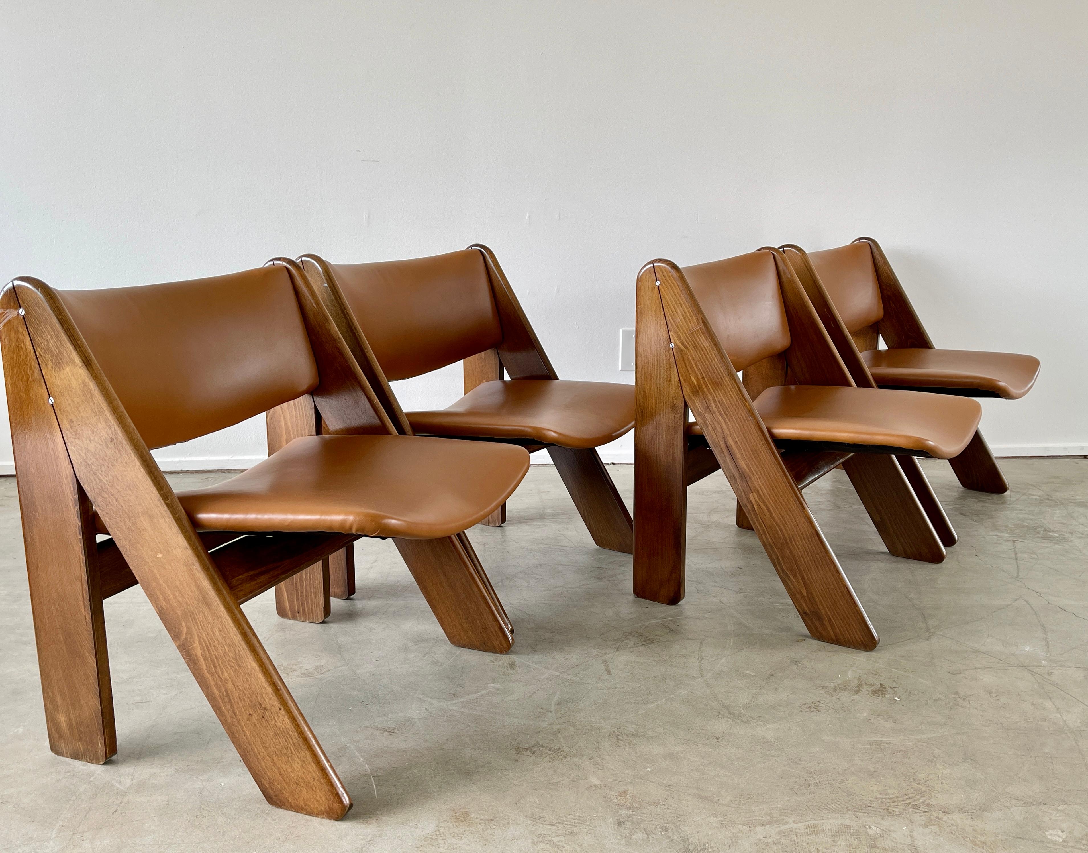 Mid-20th Century Italian Scissor Chairs