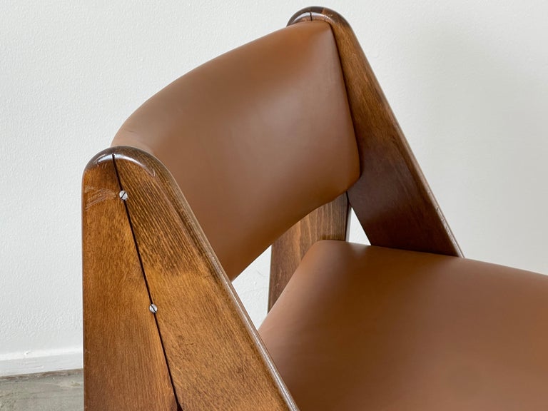 Italian Scissor Chairs For Sale 1