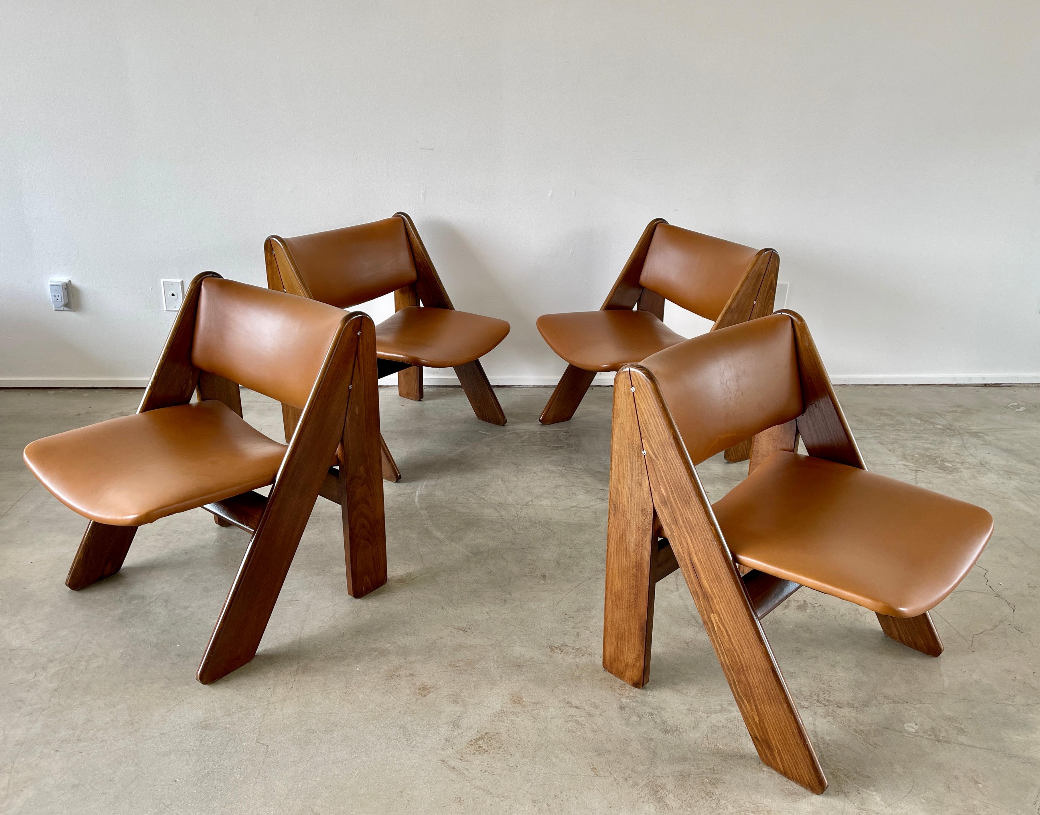 Italian Scissor Chairs 4