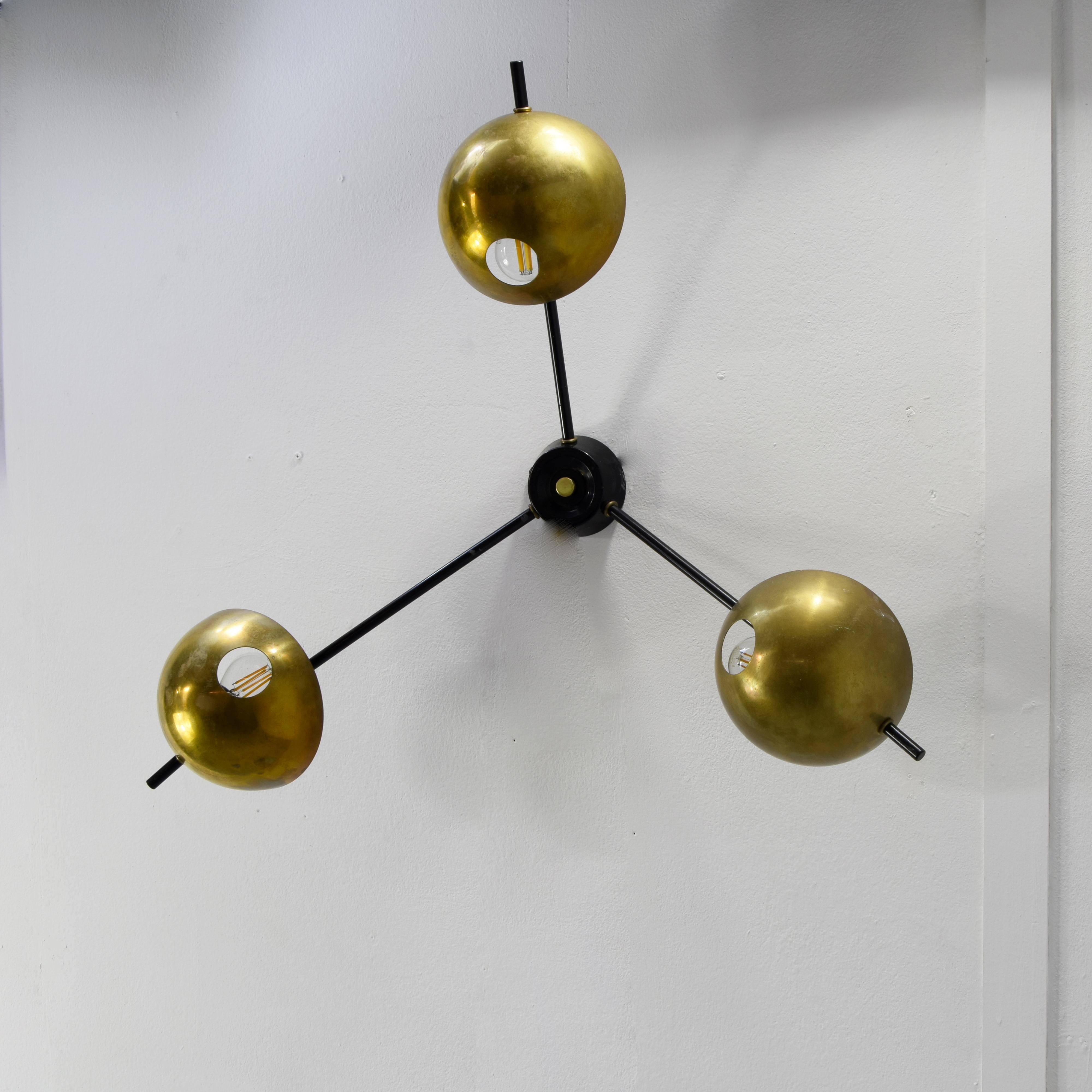 Mid-20th Century Italian sconce by Stilnovo 1960s in vendita