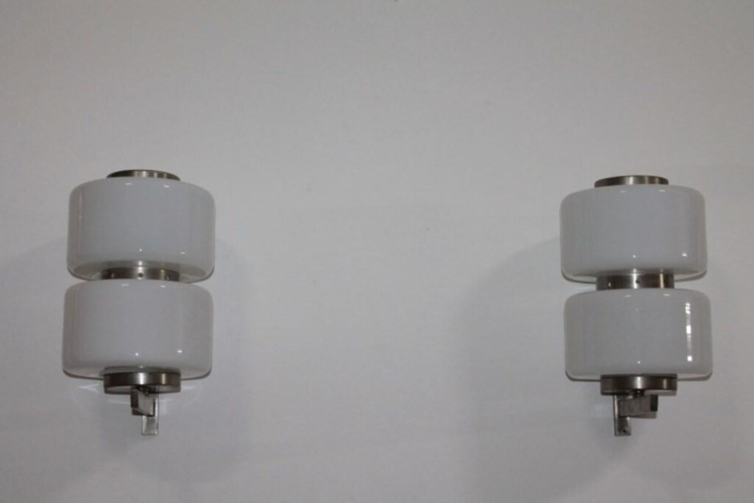Late 20th Century Italian Sconces 1970s in the Style of Artemide