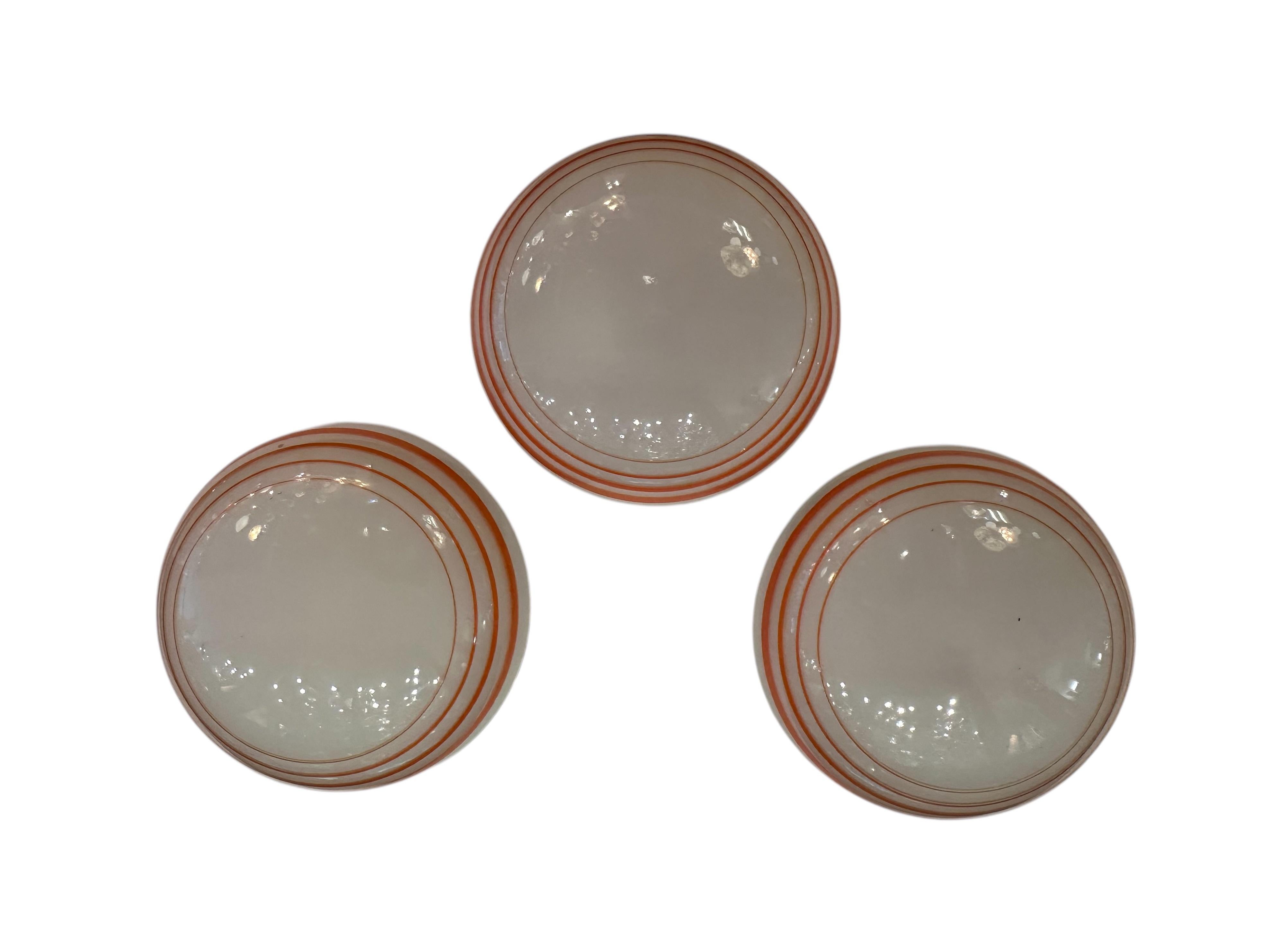 Italian Sconces in Opaline and Chrome, year: 1960 For Sale 6