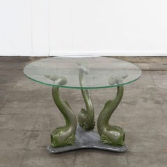 Italian Sculptural Fish Side Table, 1930s