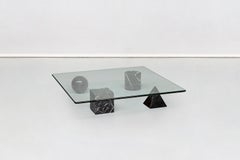 Italian Sculptural Metafora Coffee Table by Vignelli for Martinelli Luce, 1979