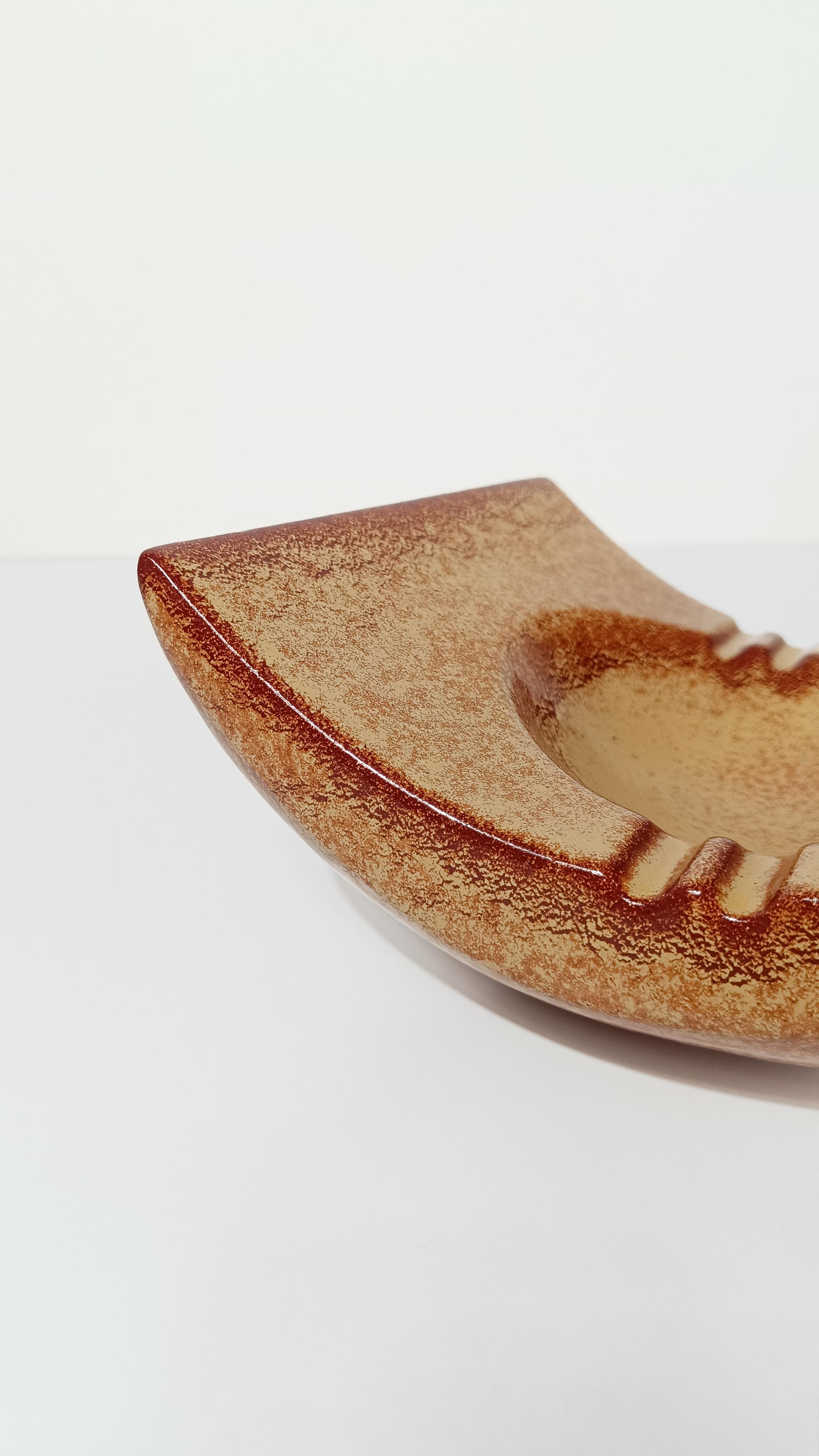 Cendrier sculptural italien Vide-Poche de Roberto Rigon pour Bertoncello Ceramics en vente 7