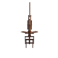 Italian Sculptural Wooden Chair Sono by Anacleto Spazzapan, 1980s