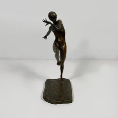 Italian sculpture Ballerina by Paolo Troubetzkoy, early 20th century