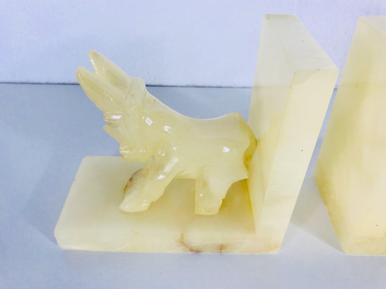 Italian Sculpture Book Ends, Italy, 1970s, Pair For Sale at 1stDibs