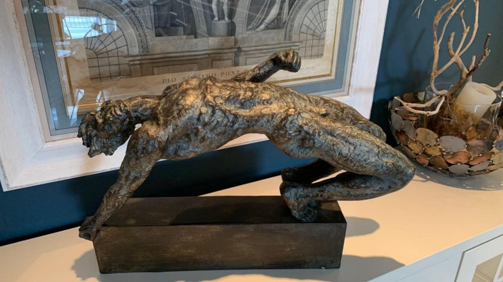 Sculpture italiennepartan 20ème siècle Excellent état - En vente à Madrid, ES