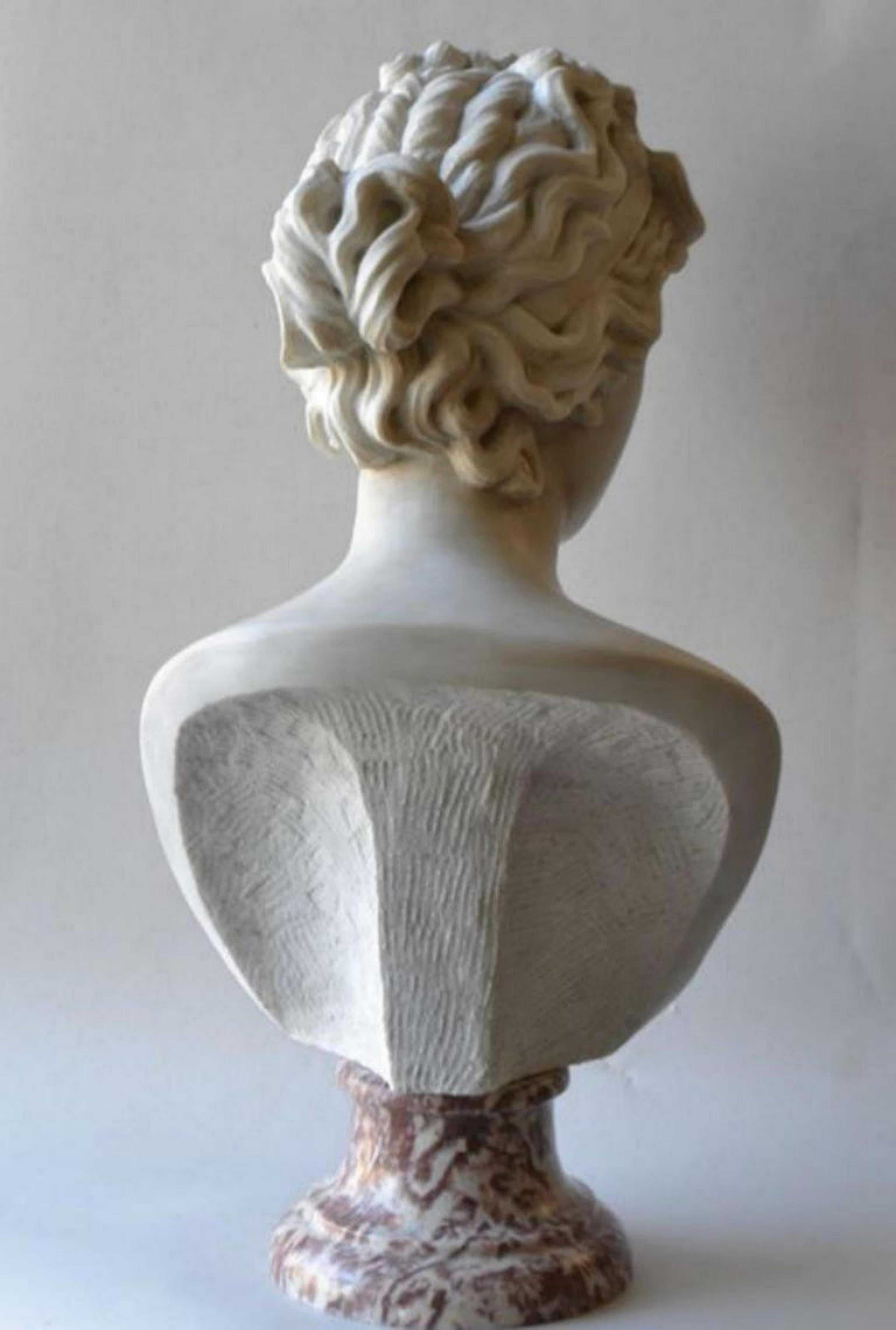 Italienische Skulptur „Venere Medici“-Kopf aus Marmor des 20. Jahrhunderts im Angebot 1
