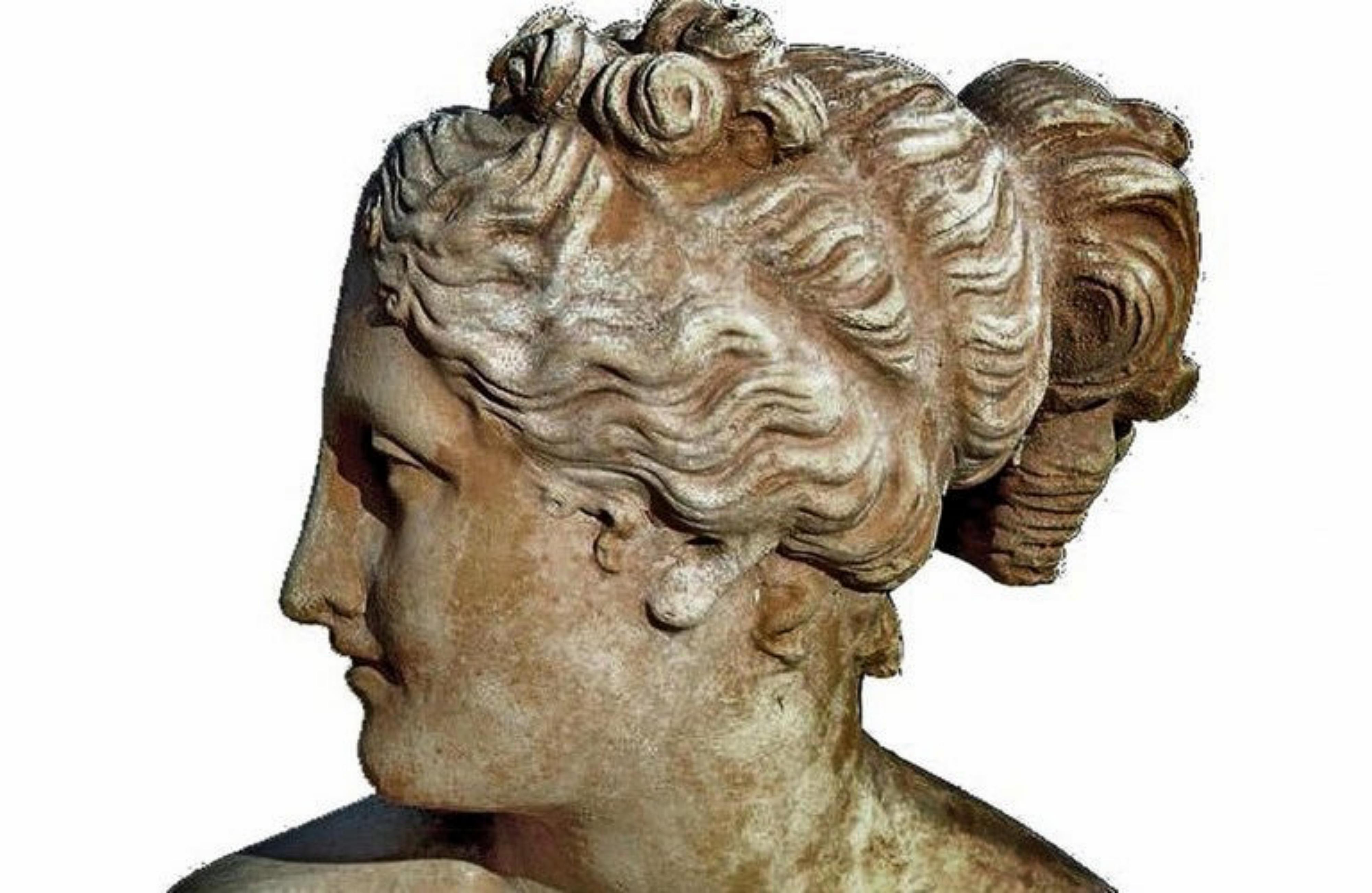 Italienische Skulptur „Venere Medici“-Kopf Begin, 20. Jahrhundert, Terrakotta (Handgeschnitzt)