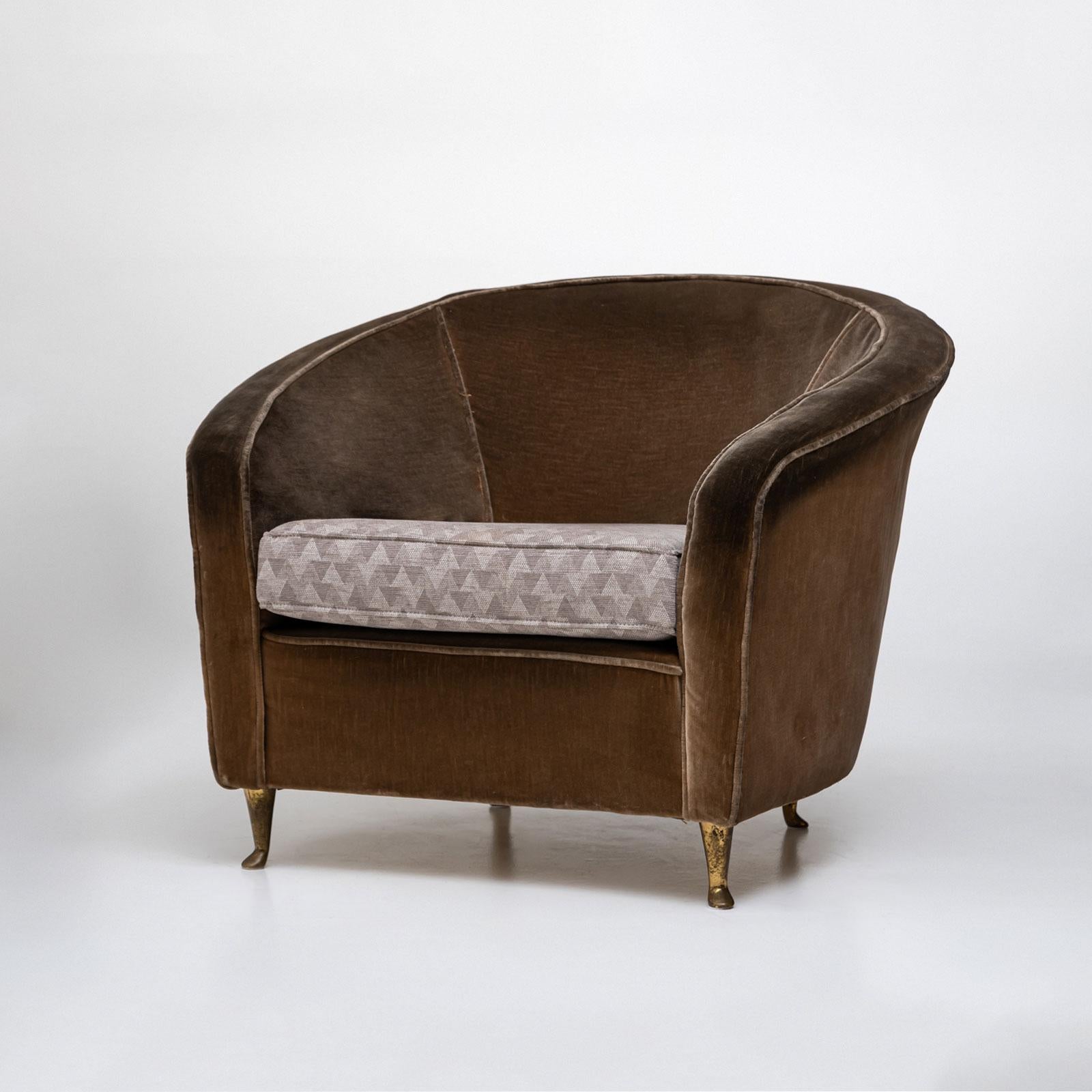 Ensemble de sièges italiens dans le style d'Ico Parisi, années 1950 en vente 5