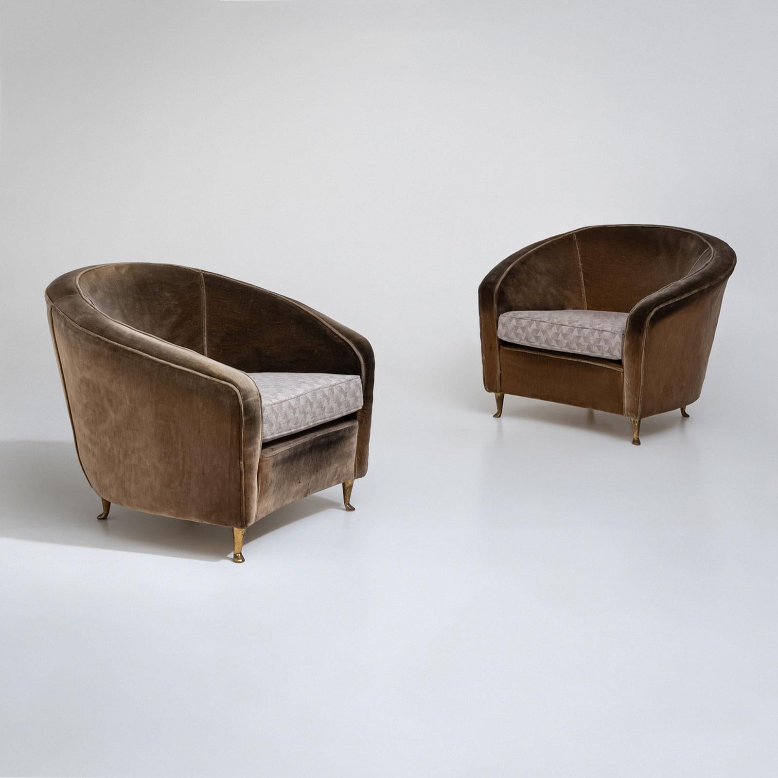 Ensemble de sièges italiens dans le style d'Ico Parisi, années 1950 en vente 2