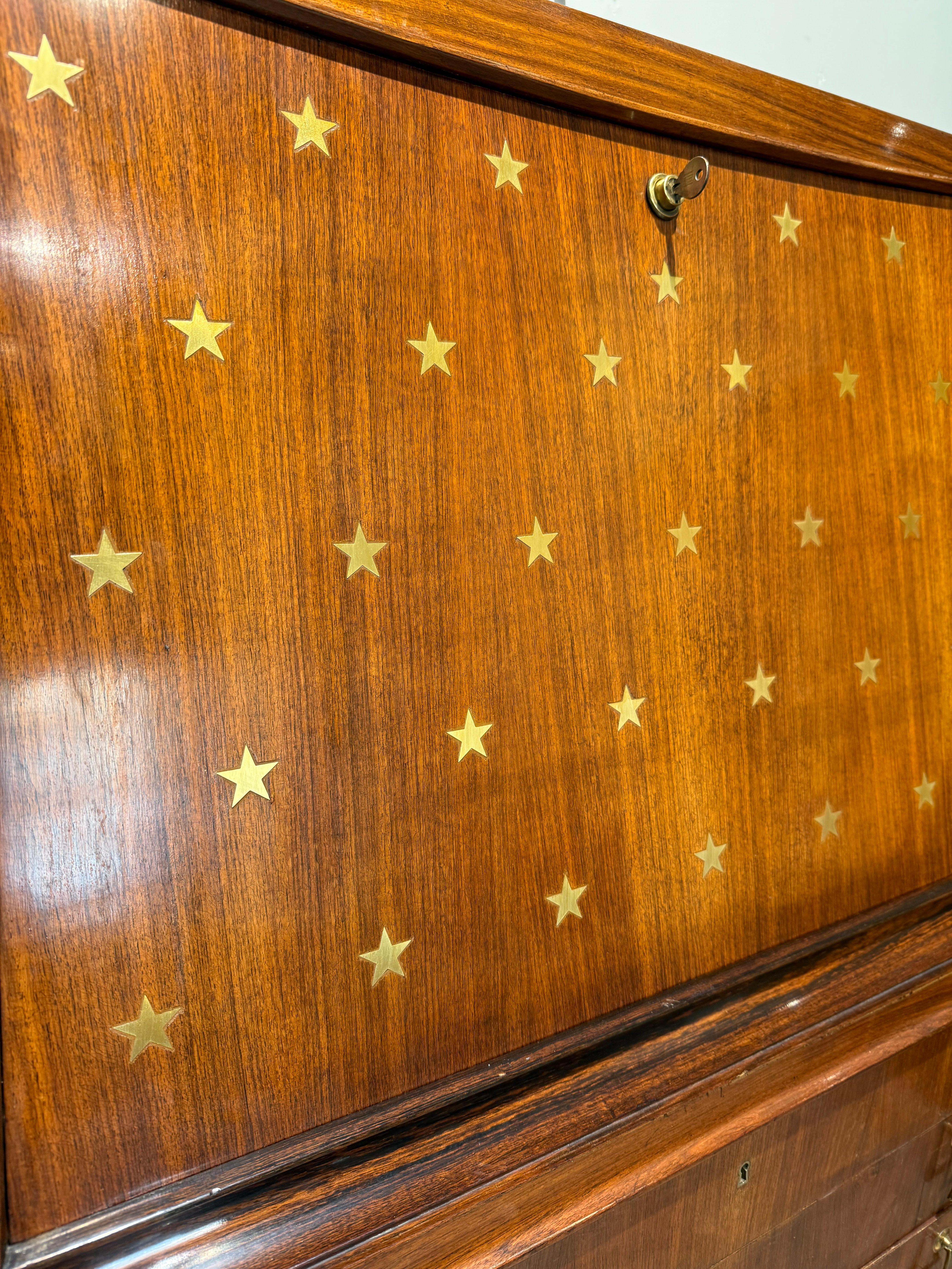 Mid-20th Century Italian secretary attributed to Paolo Buffa circa 1950 For Sale