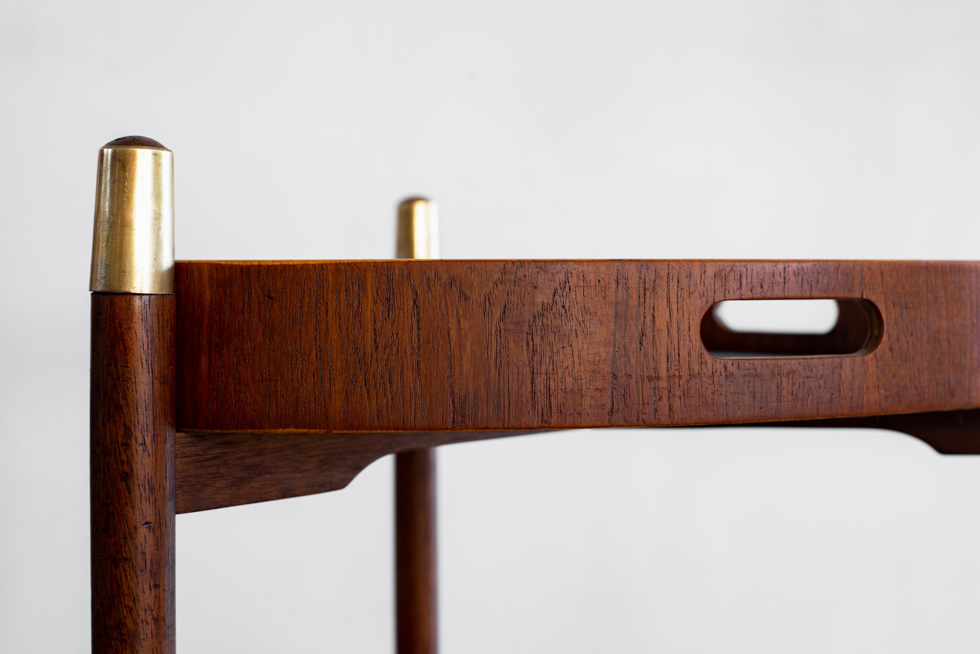 Mahogany Italian Serving Cart