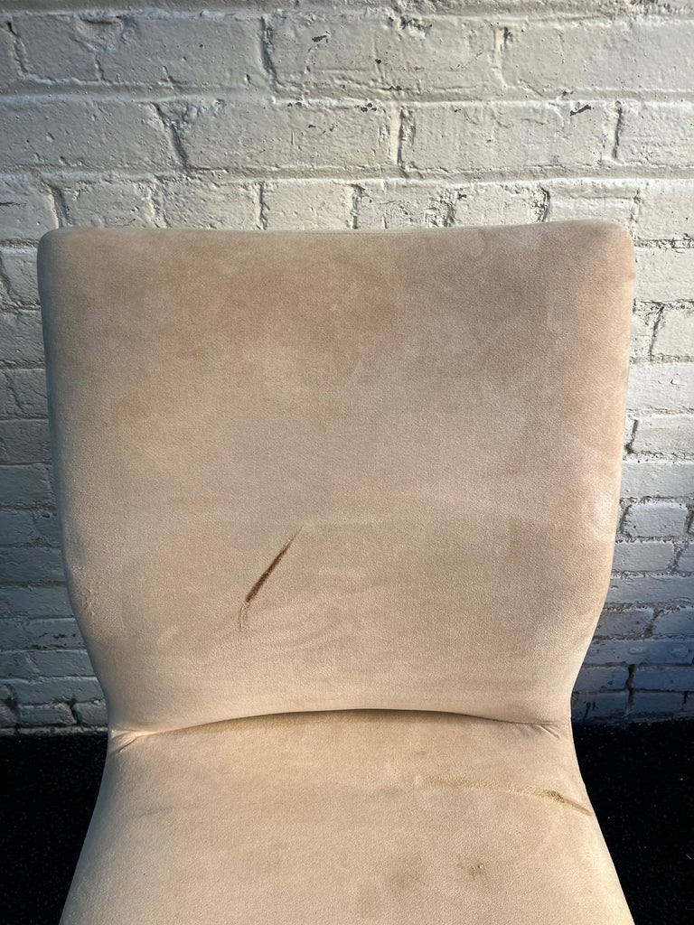 Italian Set of 4 "Z" Shaped Dining Chairs Attributed to Verner Panton